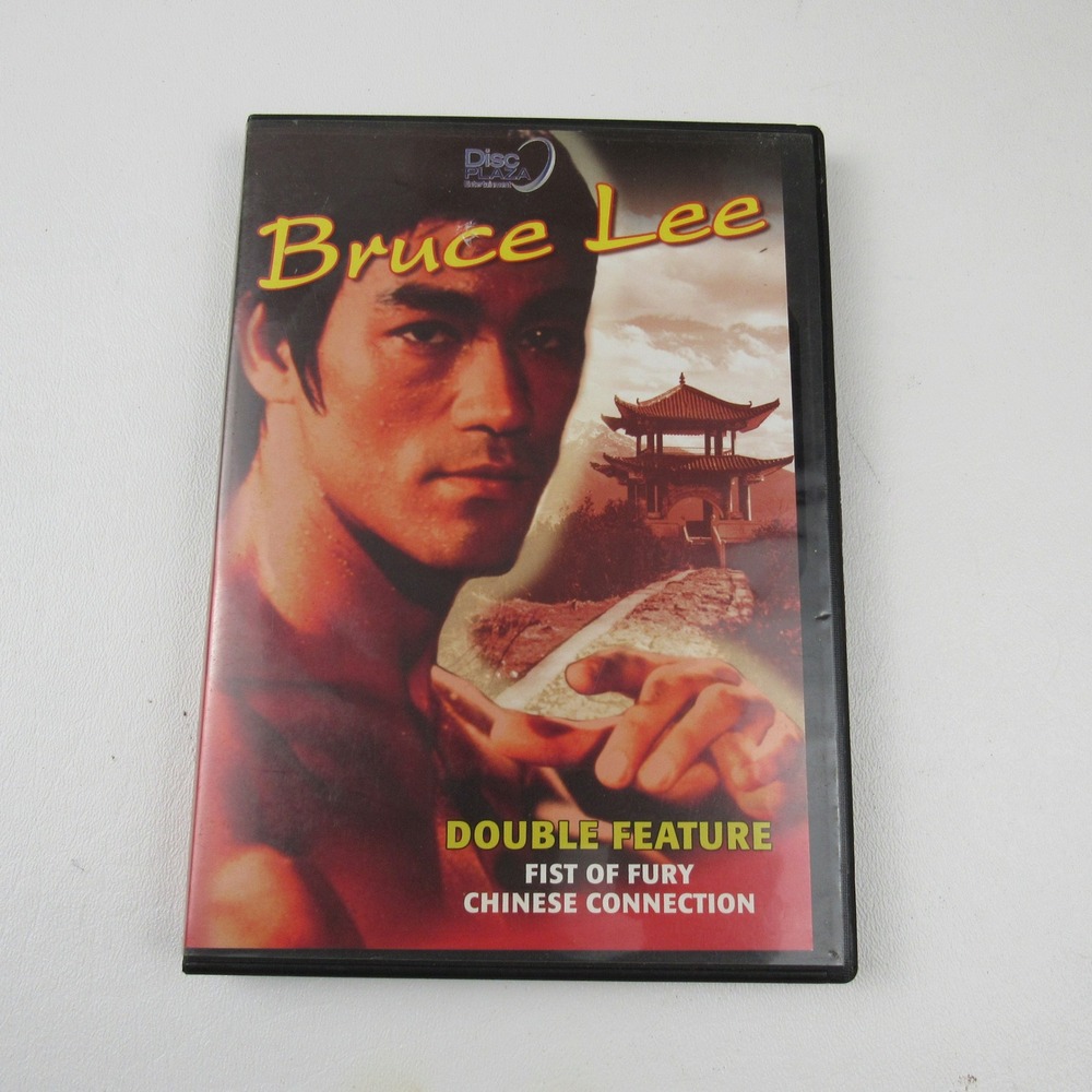 Bruce‎ Lee Double Feature DVD Fist of Fury Chinese Connection Disc